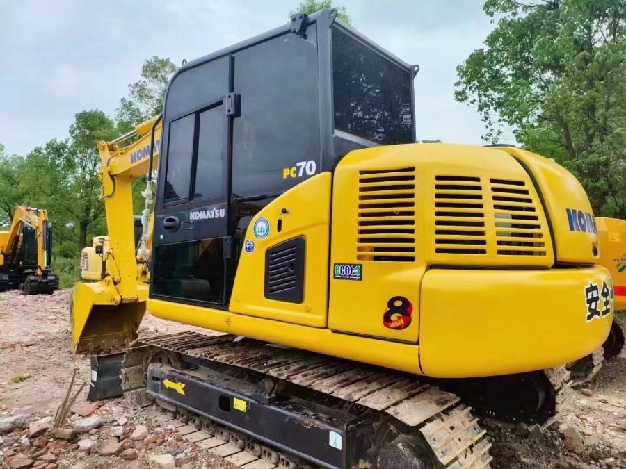 जापान प्रयुक्त कोमात्सु खुदाई मशीन बिक्री के लिए दूसरा हाथ PC70-8 Jindongyu मशीनरी