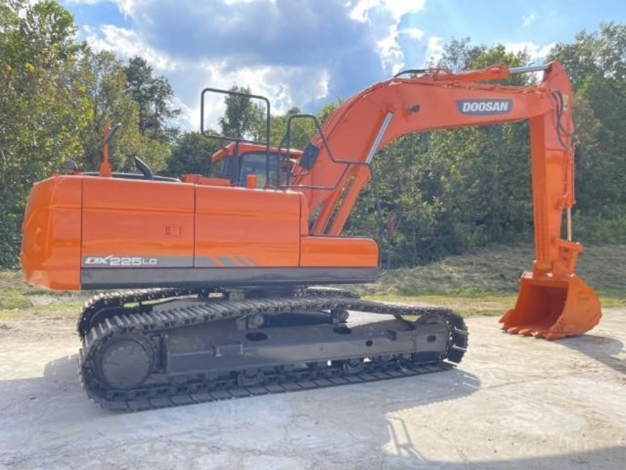 कोरिया बिक्री के लिए प्रयुक्त Doosan उत्खनन मशीन दूसरा हाथ DX225LC Jindongyu मशीनरी