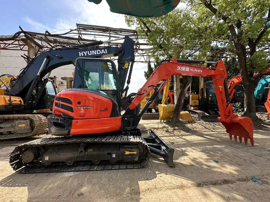 जापान प्रयुक्त कुबोटा खुदाई मशीन बिक्री के लिए प्रयुक्त KX155-5 Jindongyu मशीनरी
