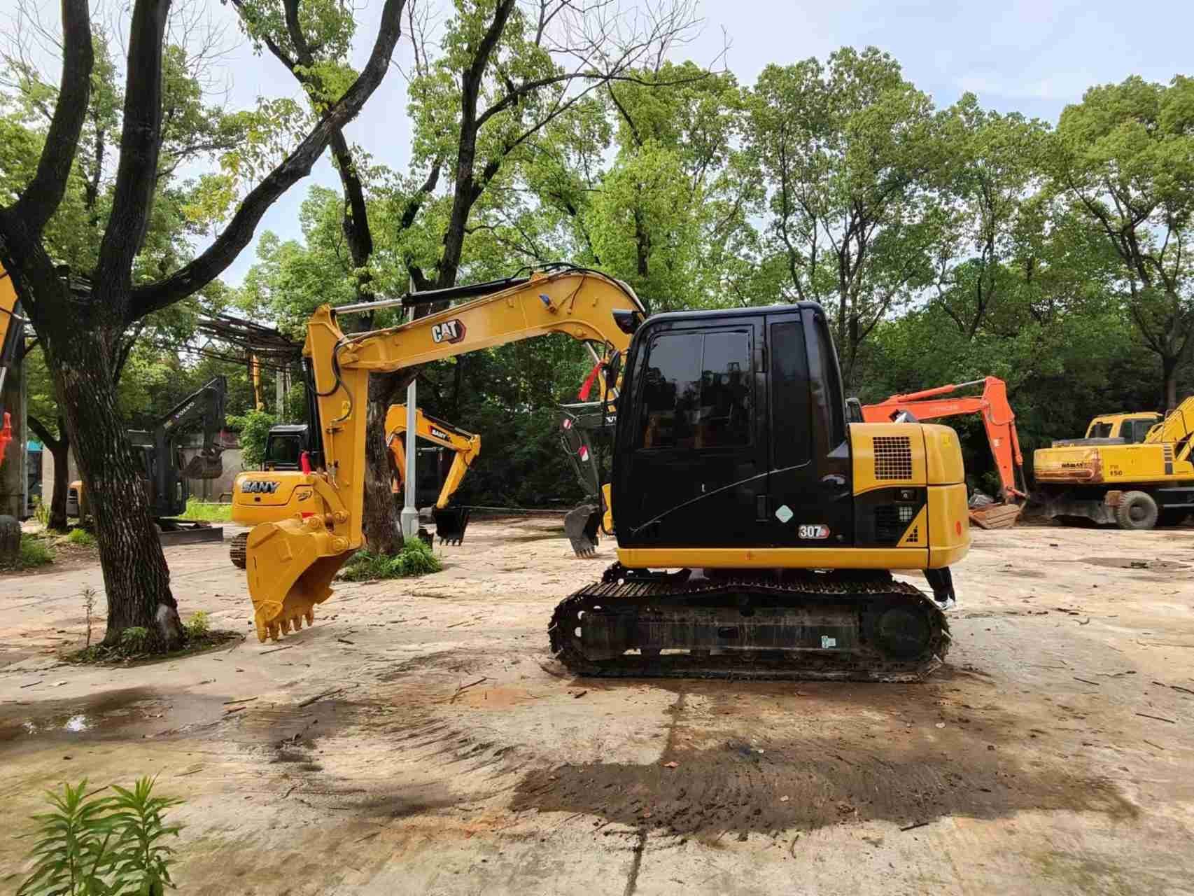 जापान बिक्री के लिए प्रयुक्त CAT खुदाई मशीन सेकंड हैंड 307D Jindongyu मशीनरी